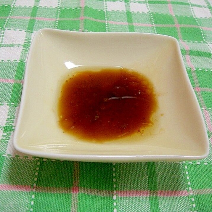 餃子の柚子胡椒タレ　